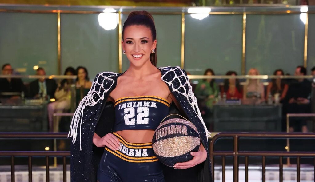 Miss USA contestant sports Caitlin Clark-inspired outfit during pageant ‘with pride’