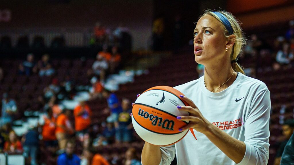 Fever’s Sophie Cunningham inspired by fellow WNBA star Angel Reese’s historic Victoria’s Secret runway debut