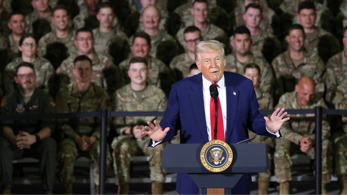 Trump visits Selfridge Air National Guard Base