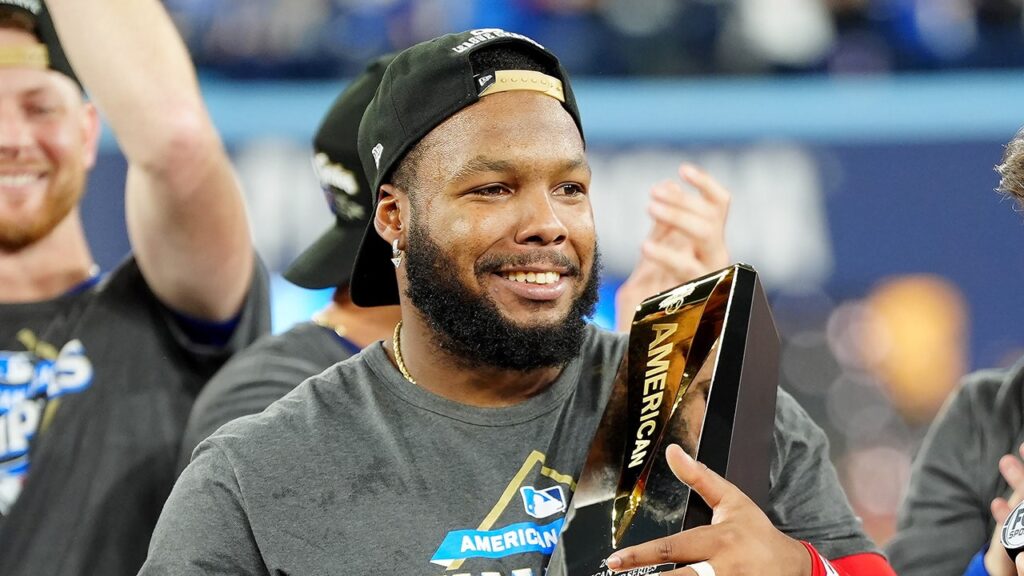 Vladimir Guerrero Jr leads Blue Jays’ World Series charge against Dodgers after ALCS MVP performance