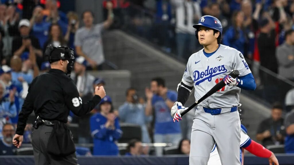 Blue Jays fans boo Dodgers’ Shohei Ohtani ahead of World Series Game 1