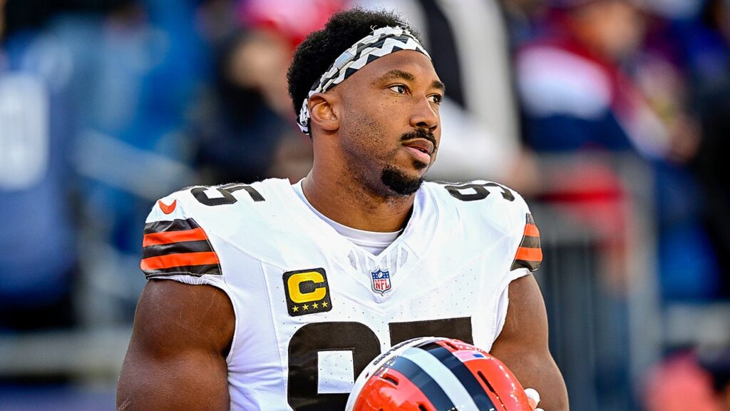 Browns’ Myles Garrett says he’d ‘throw the whole performance away for a win’ after record 5-sack game