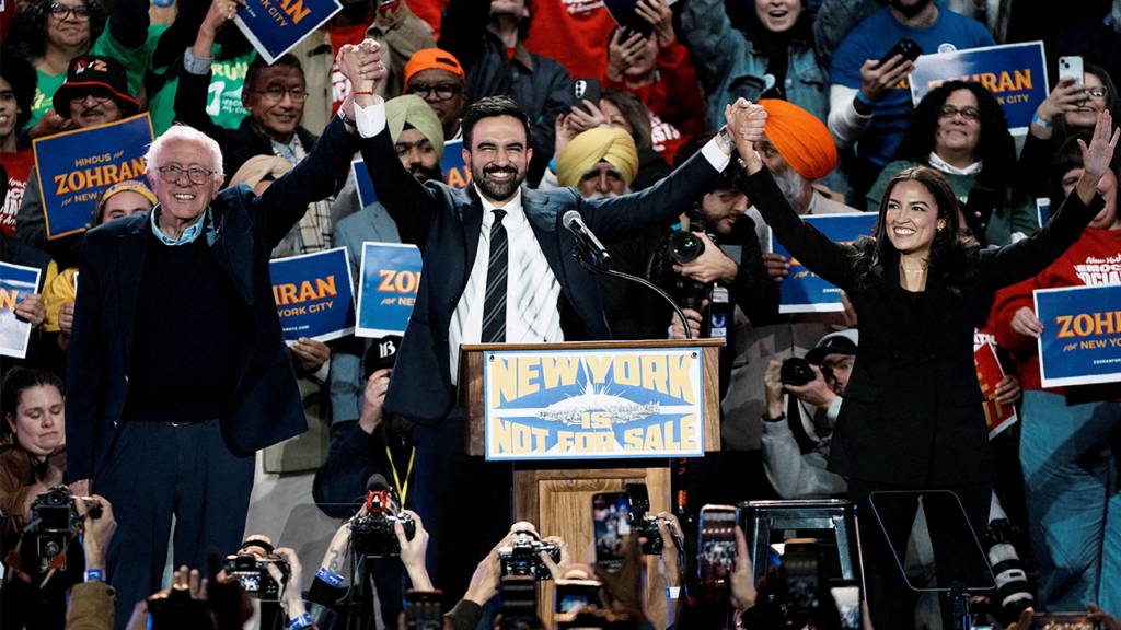 NYC voters embrace democratic socialism as AOC, Sanders stump for Mamdani NYC voters embrace democratic socialism as AOC, Sanders stump for Mamdani