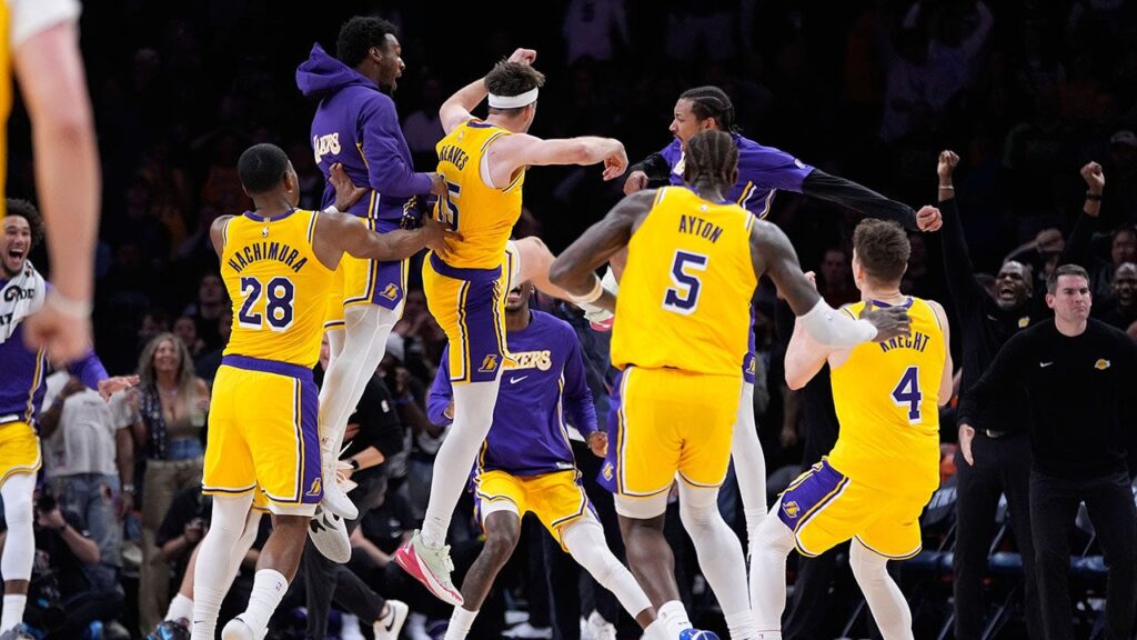 Lakers’ Austin Reaves comes up big again, nails game-winner vs T’Wolves Lakers’ Austin Reaves comes up big again, nails game-winner vs T’Wolves