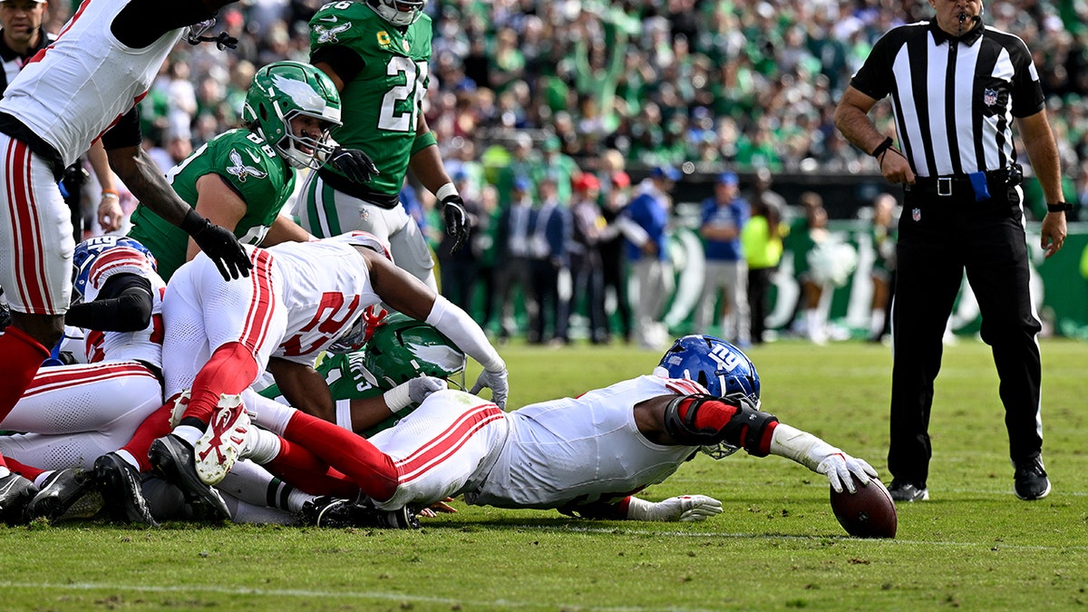 Kayvon Thibodeaux grabs ball