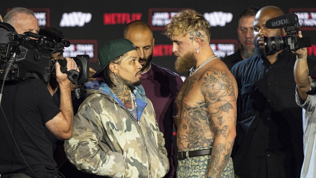 Jake Paul calls Gervonta ‘Tank’ Davis a ‘human piece of garbage’ after Netflix fight canceled