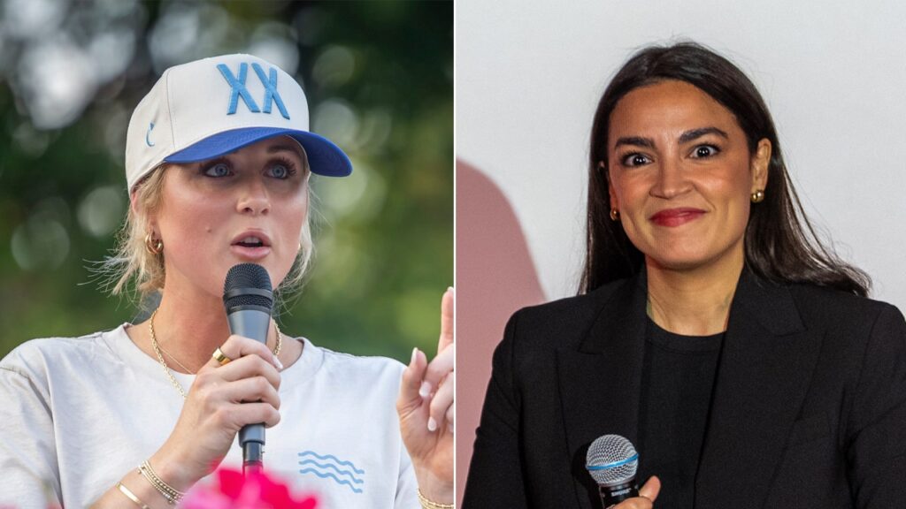 Riley Gaines fires back at ‘self-absorbed, misogynistic socialist’ AOC over transgender sports stance Riley Gaines fires back at ‘self-absorbed, misogynistic socialist’ AOC over transgender sports stance
