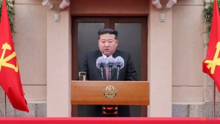 North Korea’s Kim lauds ruling party’s legacy ahead of 80th anniversary
