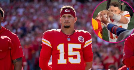‘Kansas City Karen’ Goes Viral for Snatching Patrick Mahomes’ Headband From Young Fan at MetLife Stadium