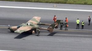 Phuket airport temporarily shuts runway after navy plane malfunction, dozens of flights affected