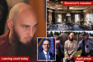 Cody Balmer sentenced to 25 to 50 years for burning down Pennsylvania governor’s mansion