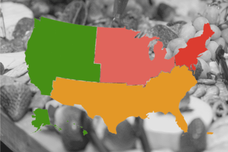 Map Reveals Most Hated Foods in the US