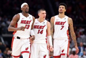 Heat All-Star Bam Adebayo Exits Preseason Game with Knee Injury