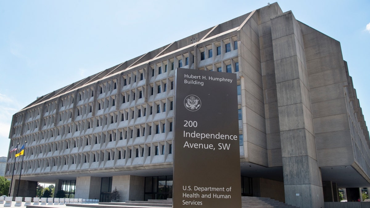 exteriors of U.S. Department of Health and Human Services headquarters
