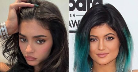 Kylie Jenner Revives Her Teal Hair 10 Years Later for King Kylie Cosmetics Collection: ‘She Is Back’