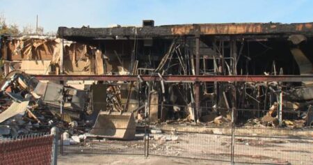 Clock ticking on former Ogden legion building site following fire