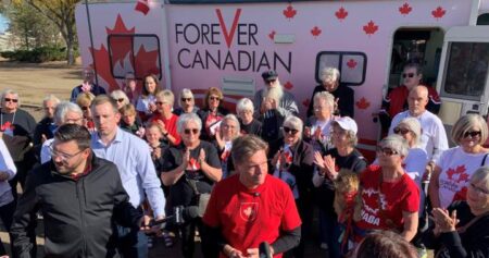 ‘Forever Canadian’ petitioners tout more than two-thirds of required signatures