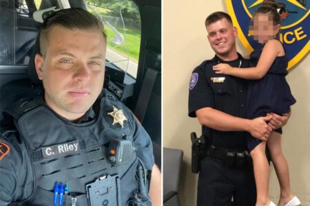 Deputy, dad of 2 shot dead after La. courthouse tussle with arrestee who reached for cop’s gun
