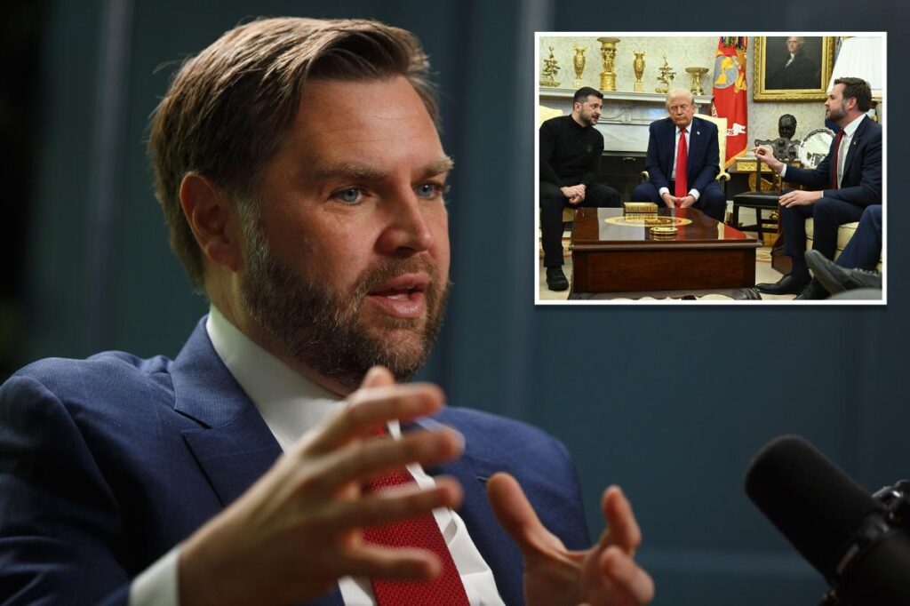 Exclusive | JD Vance tells ‘Pod Force One’ he’s ‘turned over a new leaf’ with Ukraine’s Zelensky post-Oval Office argument