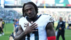 A.J. Brown explains cryptic social media post after Eagles win over Bucs: ‘I let my frustrations boil over’
