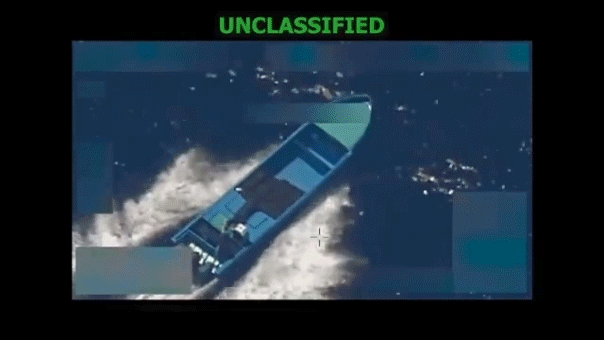 Drug vessel destroyed in explosive strike by US military