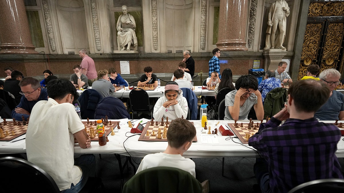 Bodhana Sivanandan competes in the British Chess Championships