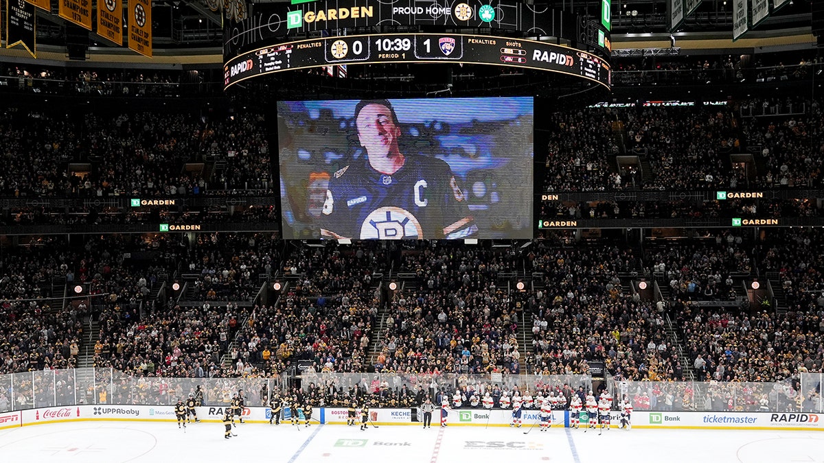Brad Marchand gets tribute video