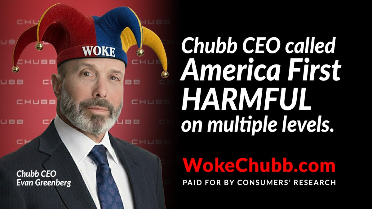 Chubb insurance CEO with a jester hat