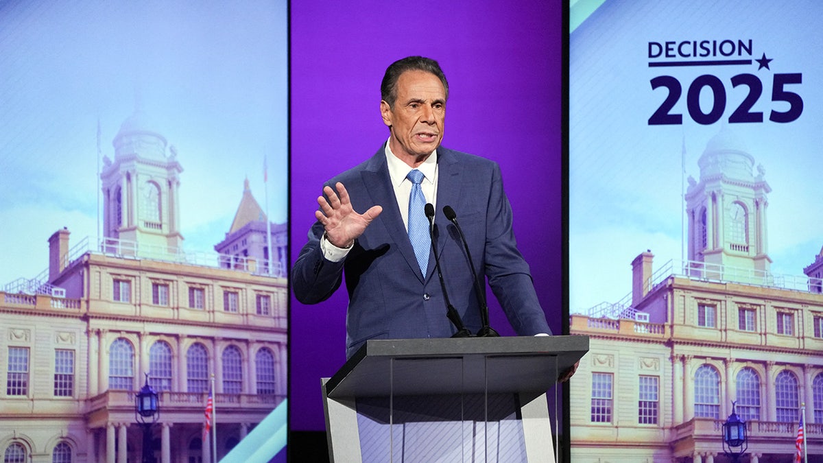 Andrew Cuomo at second NYC mayoral debate