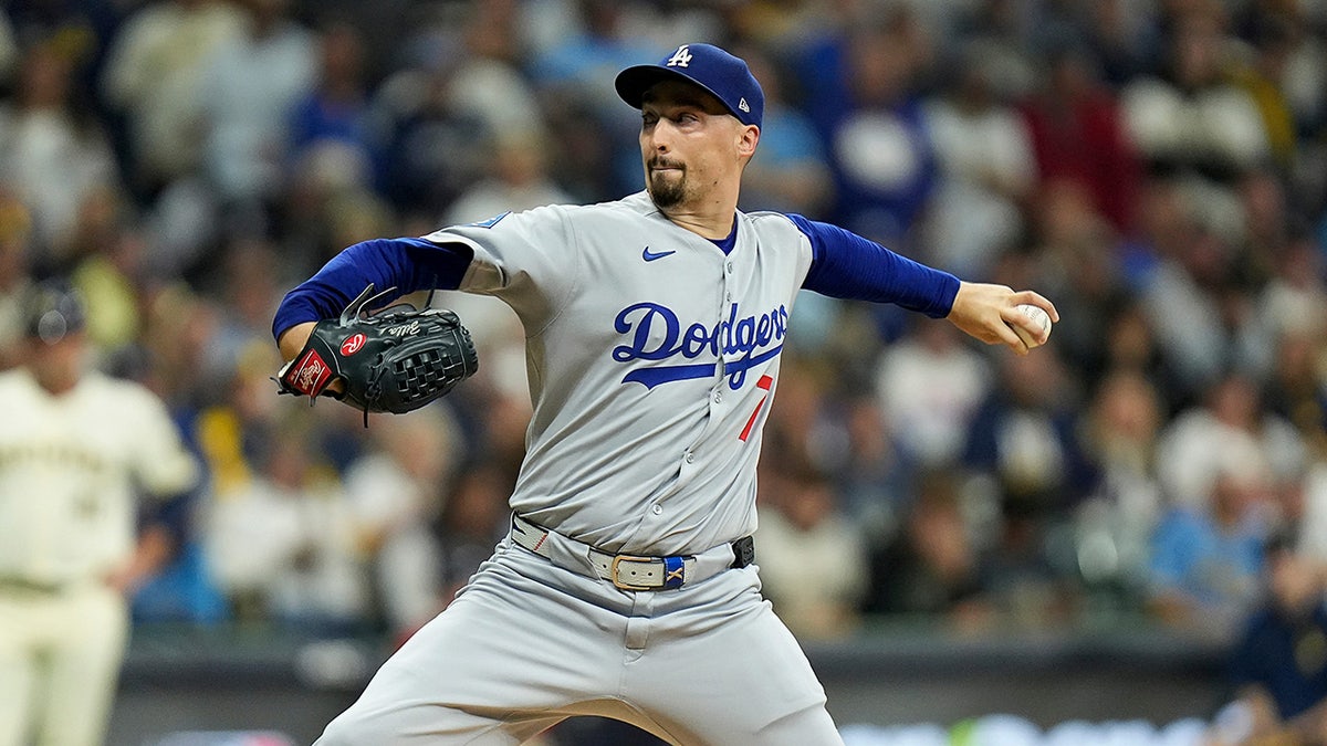 Blake Snell in action