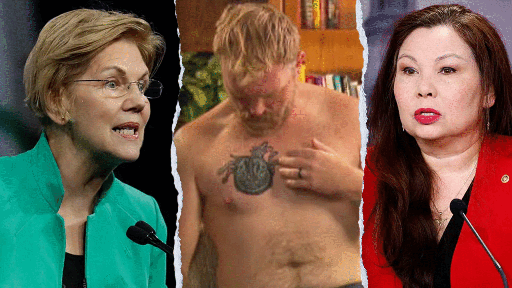 Dems silent on progressive candidate’s Nazi-style tattoo after knocking Hegseth for Christian symbol