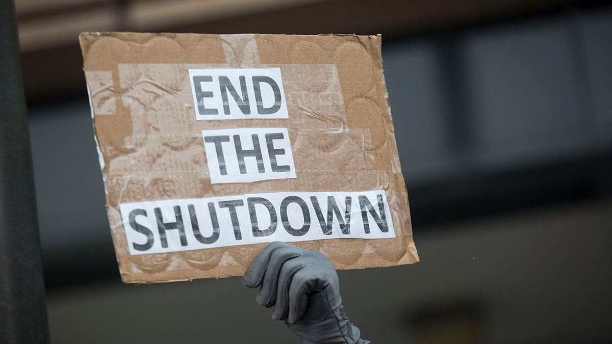 End the Shutdown sign