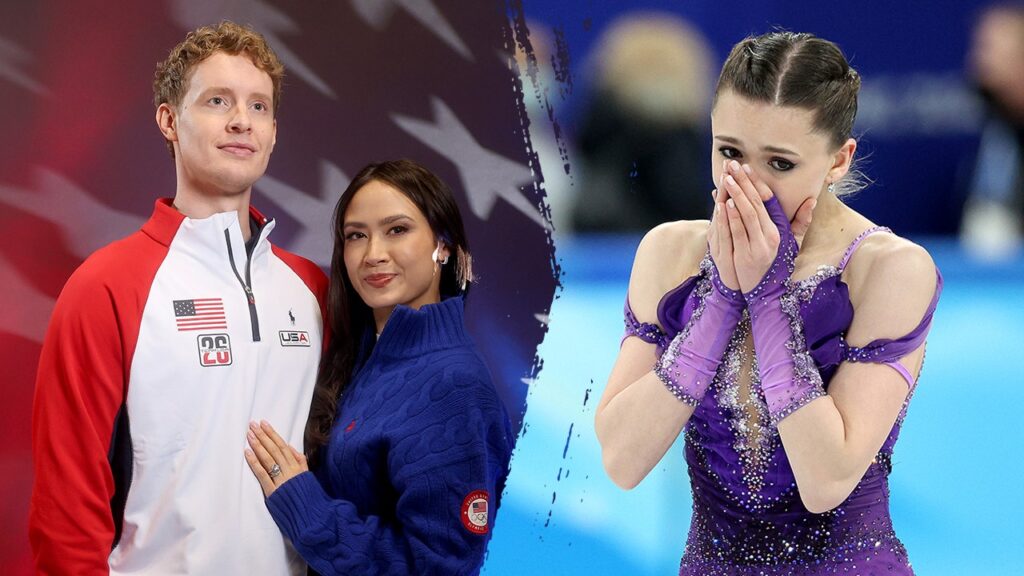 US Olympians Madison Chock, Evan Bates send message to opponent who took their gold before disqualification US Olympians Madison Chock, Evan Bates send message to opponent who took their gold before disqualification