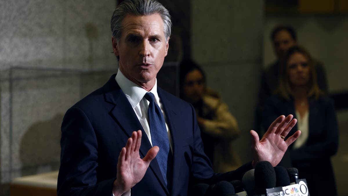 Gov. Gavin Newsom speaks