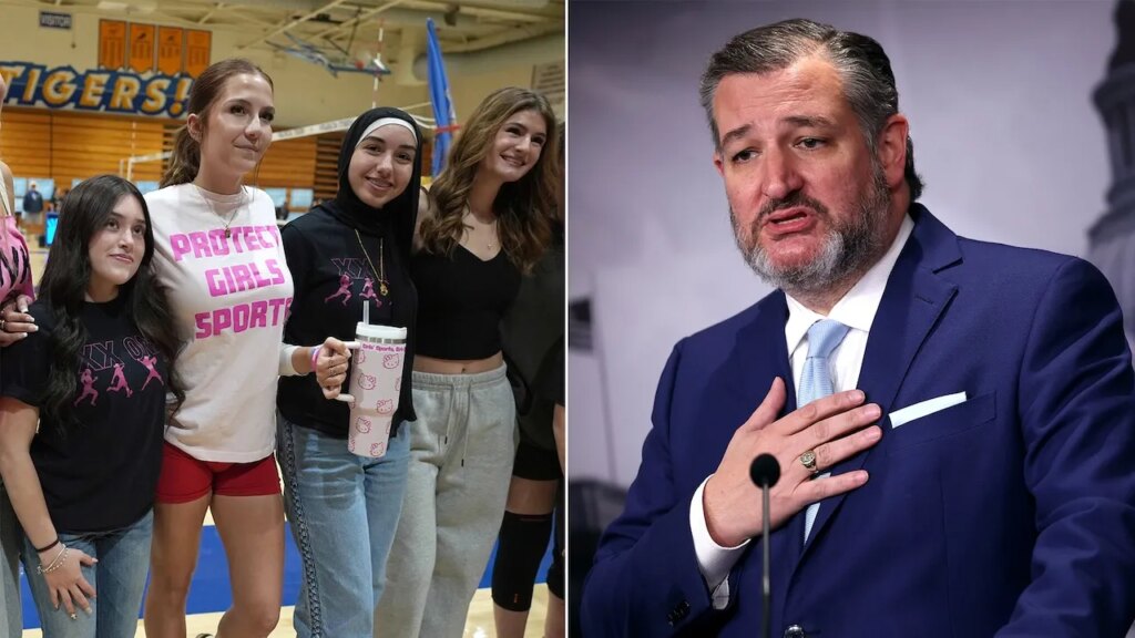 Ted Cruz calls out Californians accused of jeering girls protesting volleyball game involving trans athlete