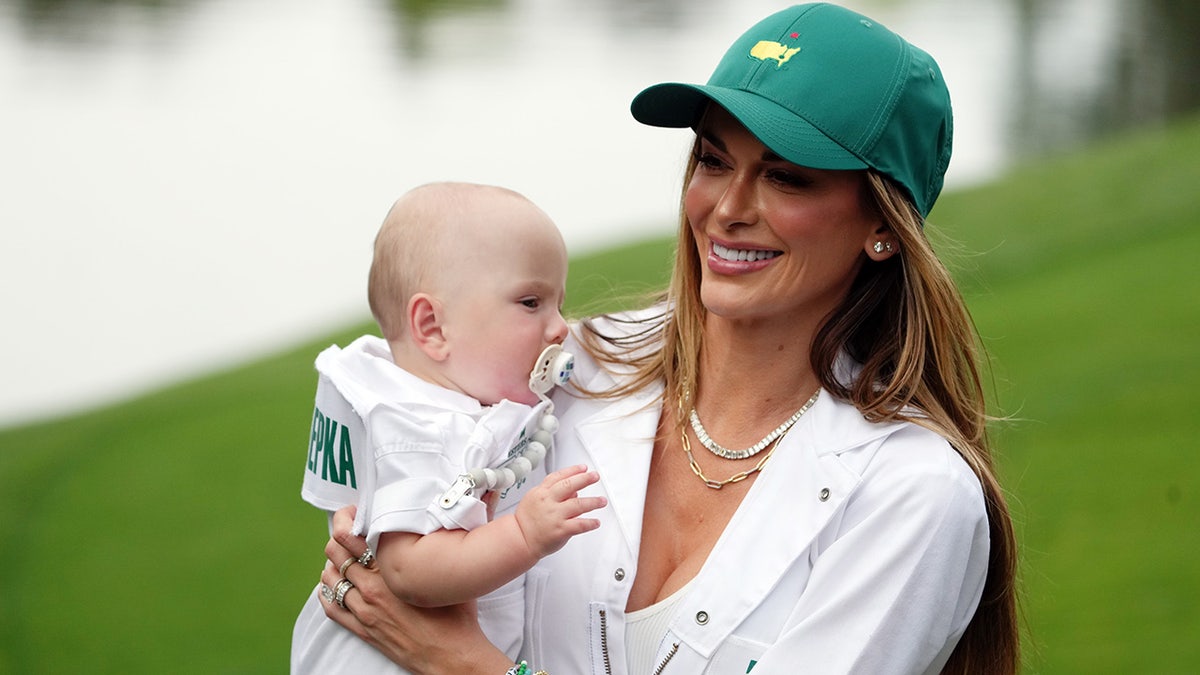 Jena Sims with her child