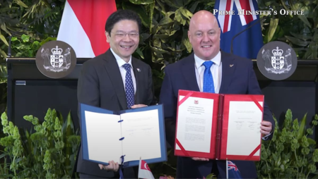‘First of its kind’ deal on essential supplies made as Singapore, New Zealand elevate ties