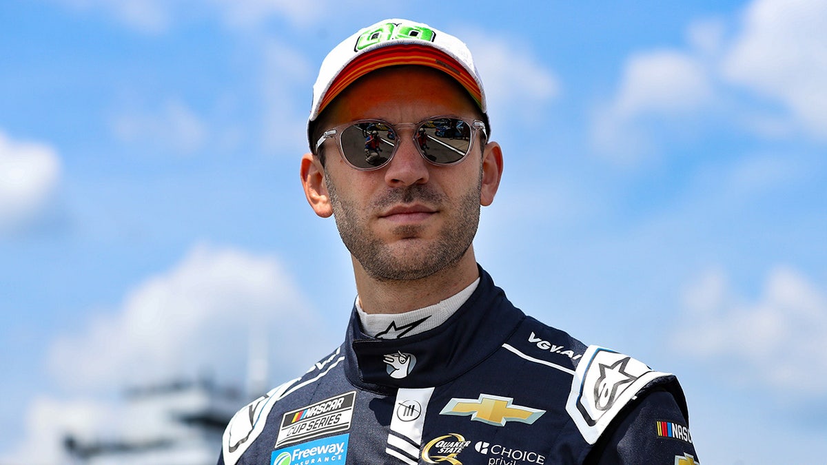 Daniel Suarez at the Pocono track