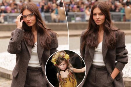 ‘Most beautiful girl in the world’ Thylane Blondeau turns heads at Paris fashion week — and swears she hasn’t had work done