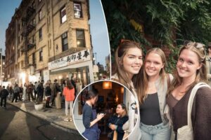 Exclusive | Waiting in line for meals is latest NYC trend — with eager diners starving for hours-long queues