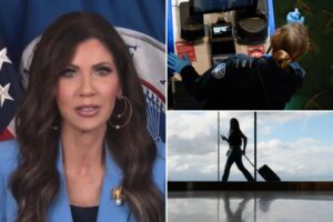 At least 5 airports refuse to air Kristi Noem video blaming Democrats for government shutdown 