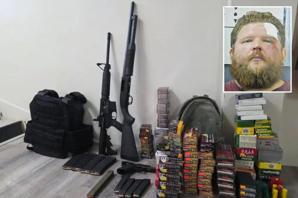 Man arrested with guns, suitcase of ammo for alleged threats to attack Alabama synagogues