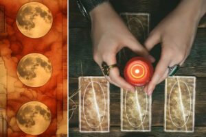 What lies ahead for each zodiac sign during October 2025’s full Harvest Supermoon in Aries, according to the Tarot
