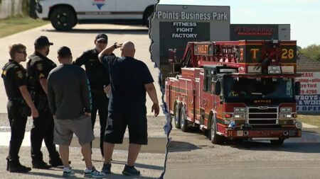Small plane crashes near Hicks Airfield in Texas, reportedly causing multiple semi-truck fires