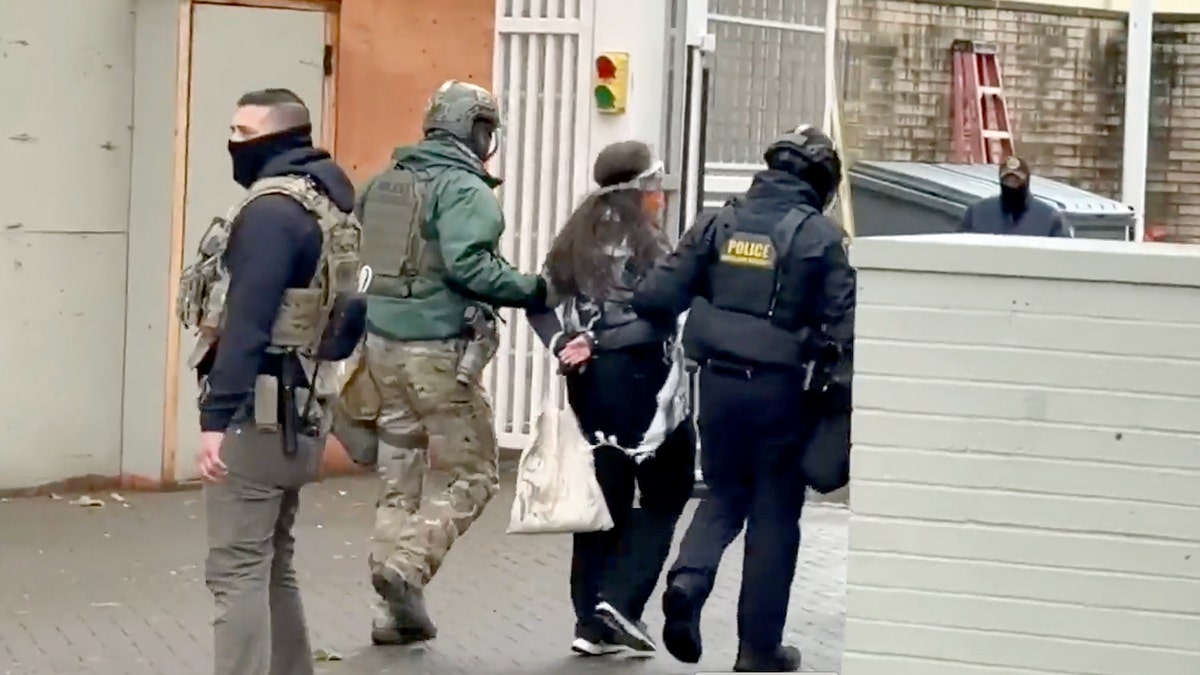 Activist is detained at an ICE facility in Portland