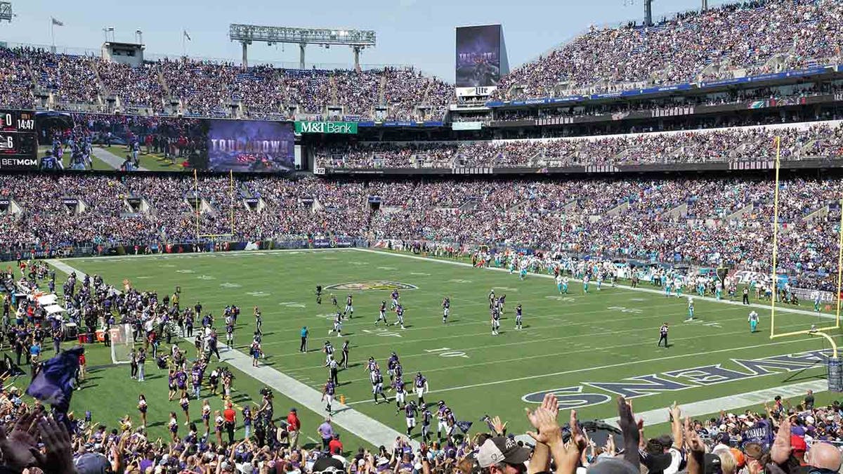 General view of M&T Bank Stadium