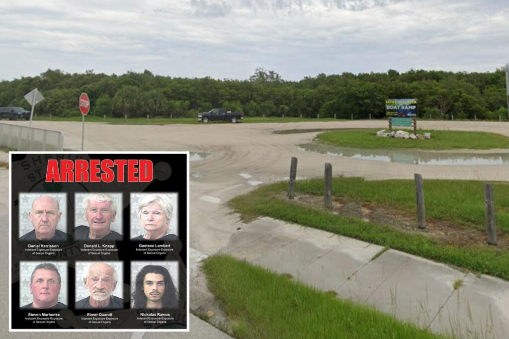 Six nudists busted in birthday suits for stripping down at the wrong Florida beach Six nudists busted in birthday suits for stripping down at the wrong Florida beach