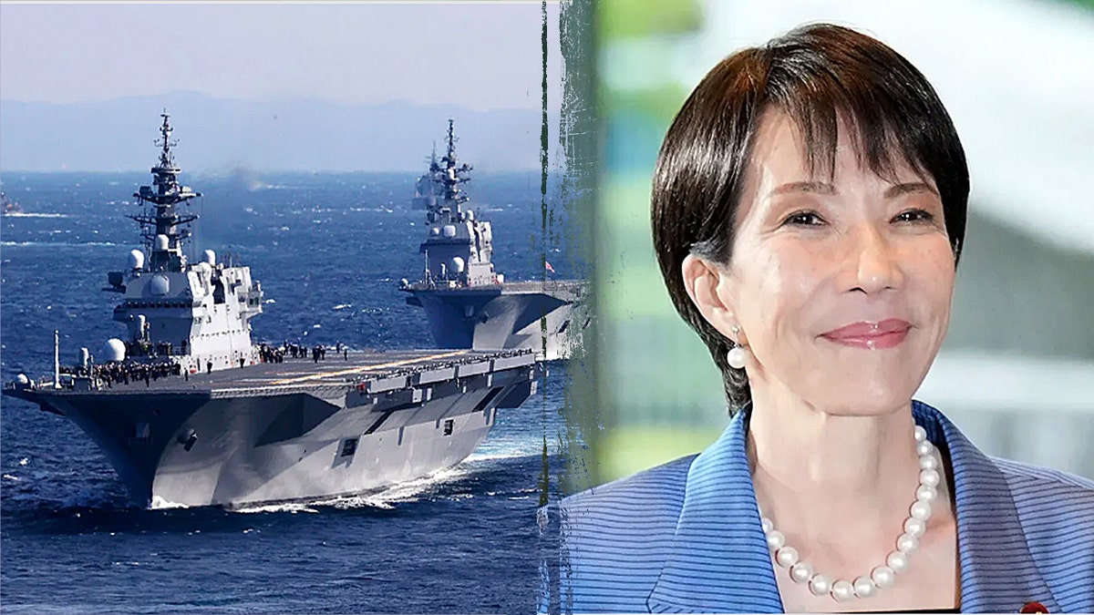 Japanese warships and new prime minister Takaichi
