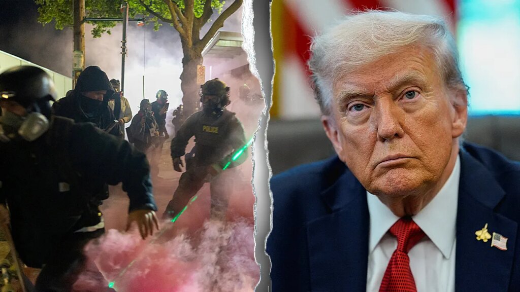 Trump says he’d consider invoking Insurrection Act as courts, governors seek to block his crime crackdown