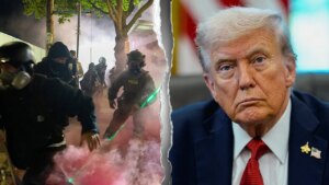 Trump says he’d consider invoking Insurrection Act as courts, governors seek to block his crime crackdown